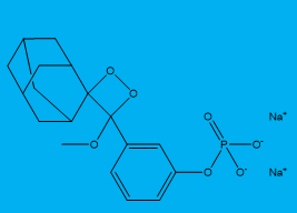 sodium 3-(4'-methoxyspiro[adamantane-2,3'-[1,2]dioxetan]-4'-yl)phenyl phosphate
