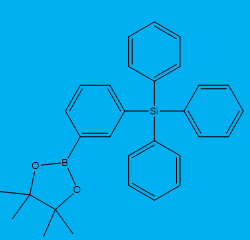 triphenyl(3-(4,4,5,5-tetramethyl-1,3,2-dioxaborolan-2-yl)phenyl)silane