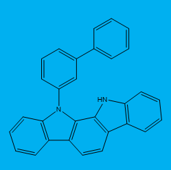 11-(biphenyl-3-yl)-11,12-dihydroindolo[2,3-a]carbazole