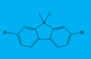 3,7-dibromo-5,5-dimethyl-5H-dibenzo[b,d]silole